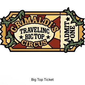 Dungeon Crawler Carl Enamel Pin – Foam Brain Games – Big Top Ticket